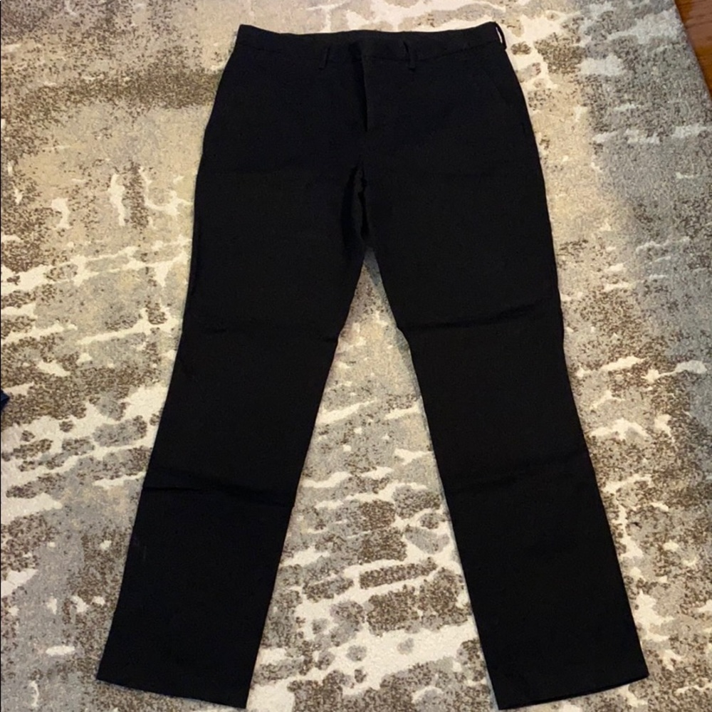 Men’s black slacks